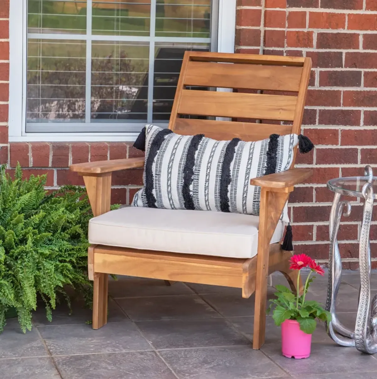 Hampton Beach Outdoor Chair - Brown