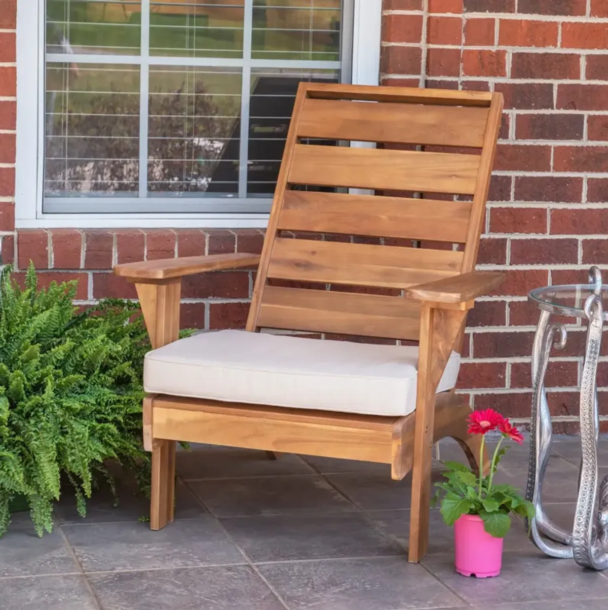 Hampton Beach Outdoor Chair - Brown