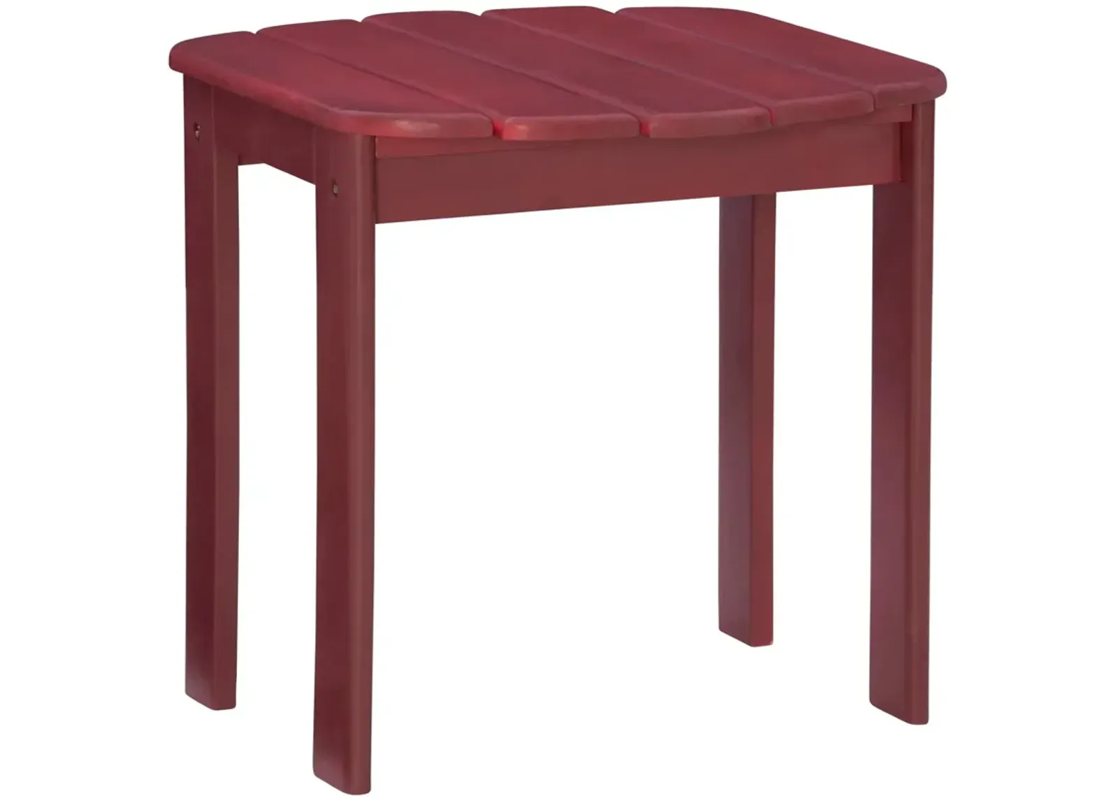 Hampton Beach Outdoor End Table - Red