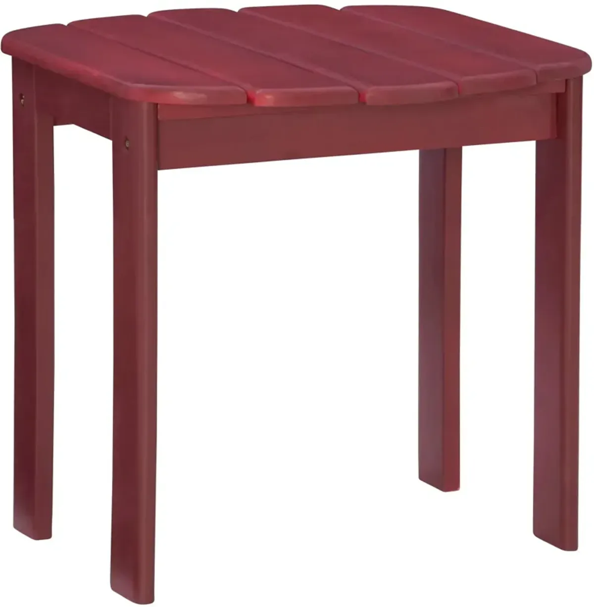 Hampton Beach Outdoor End Table - Red