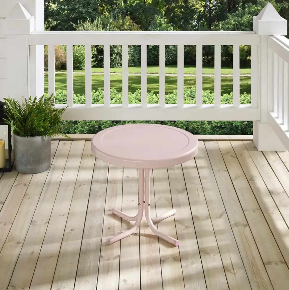 Kona Outdoor Side Table - Pink