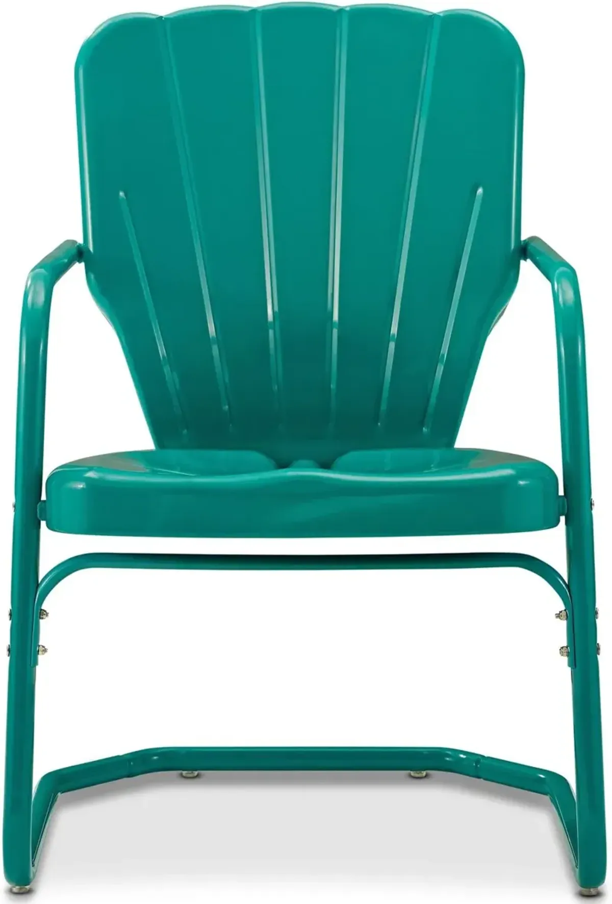 Jack Set of 2 Outdoor Chairs - Turquoise