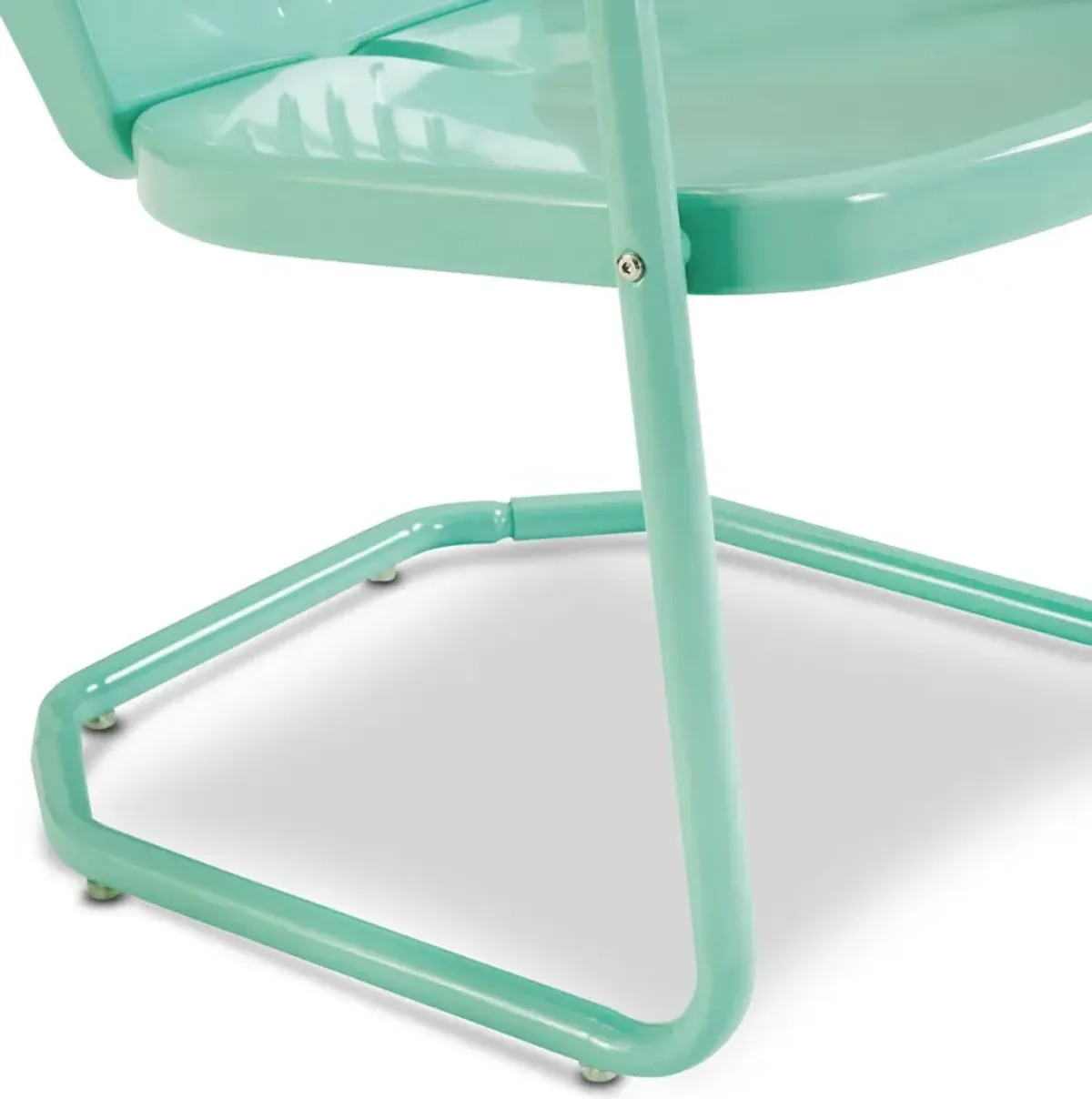 Kona Set of 2 Outdoor Chairs and Side Table - Aqua