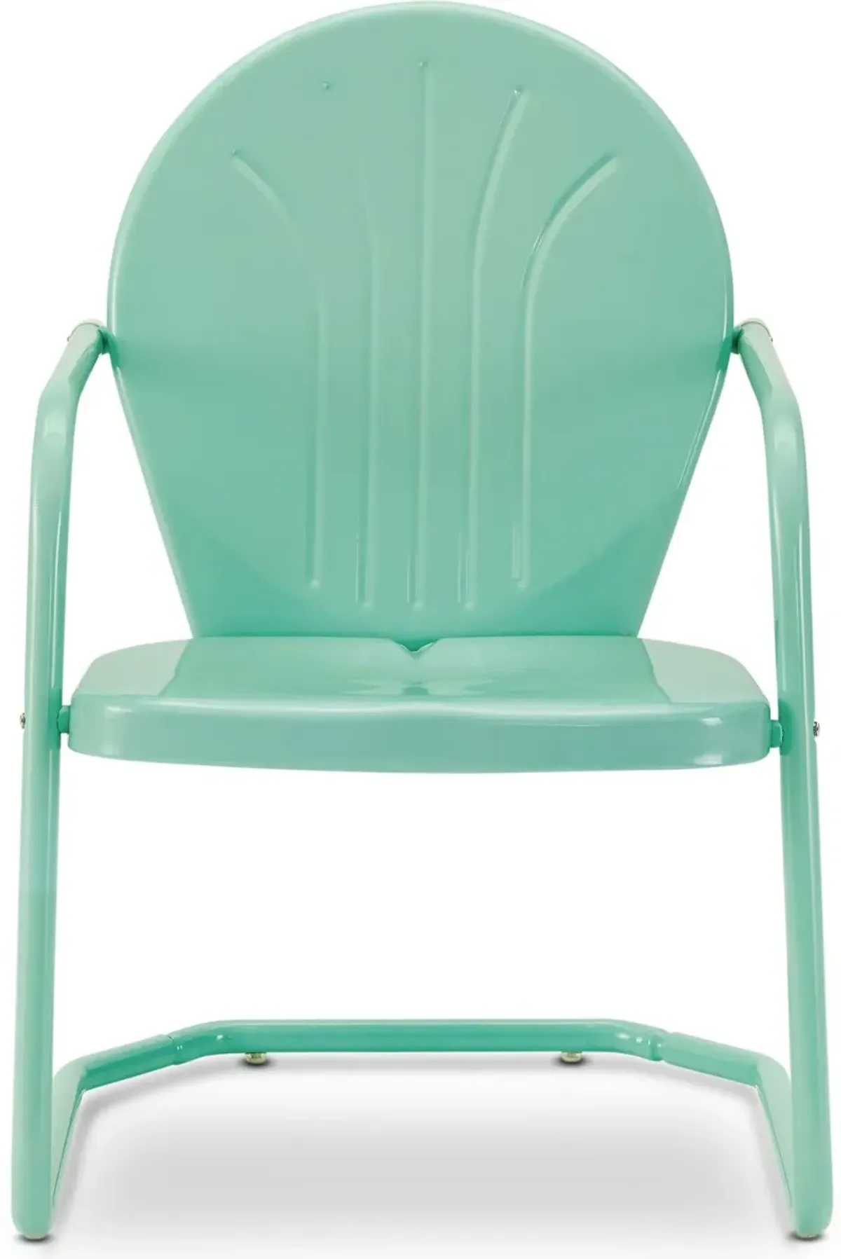 Kona Set of 2 Outdoor Chairs and Side Table - Aqua