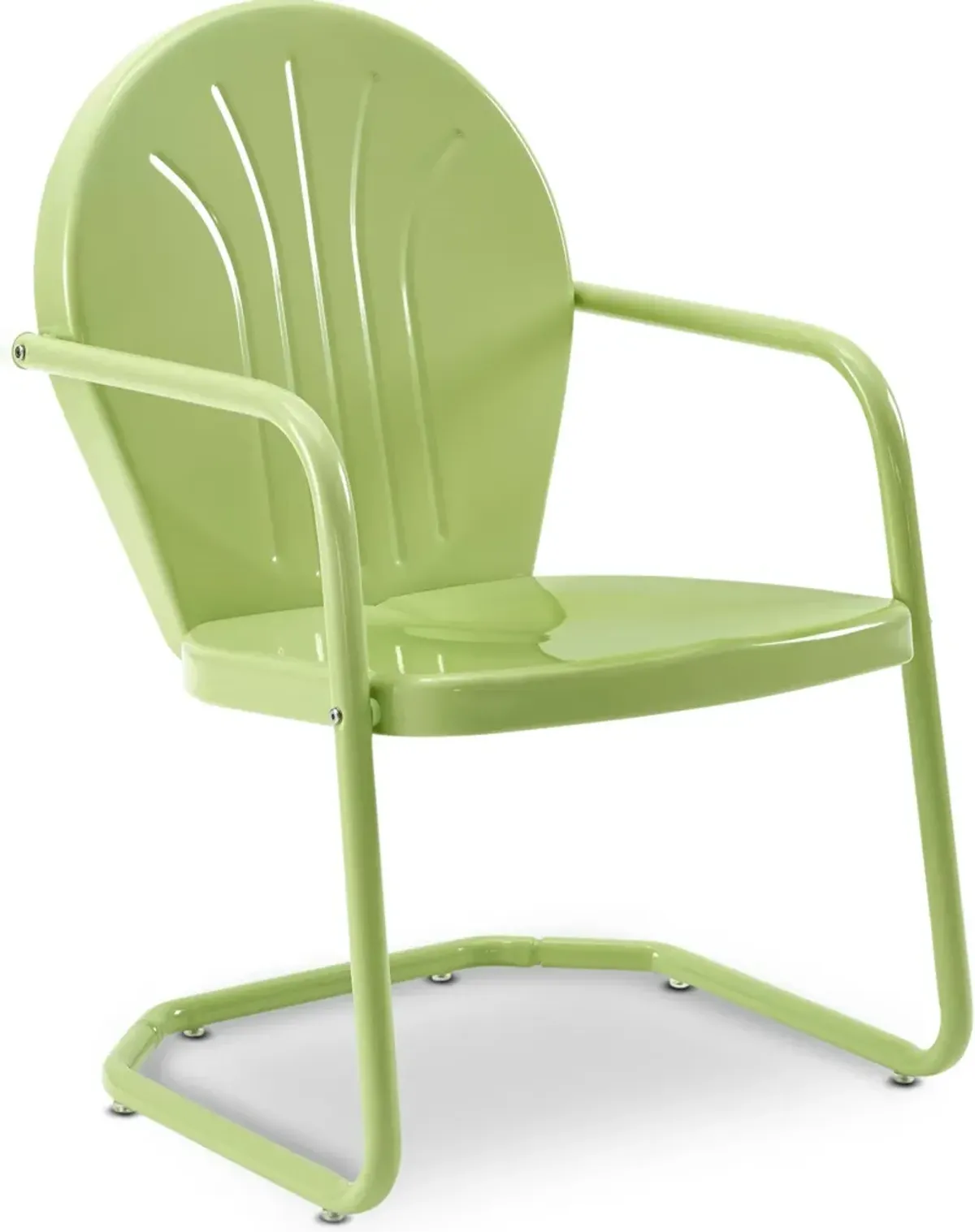 Kona Set of 2 Outdoor Chairs and Side Table - Key Lime