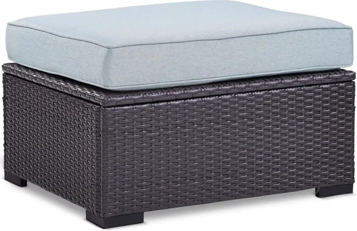 Isla Outdoor Ottoman - Mist