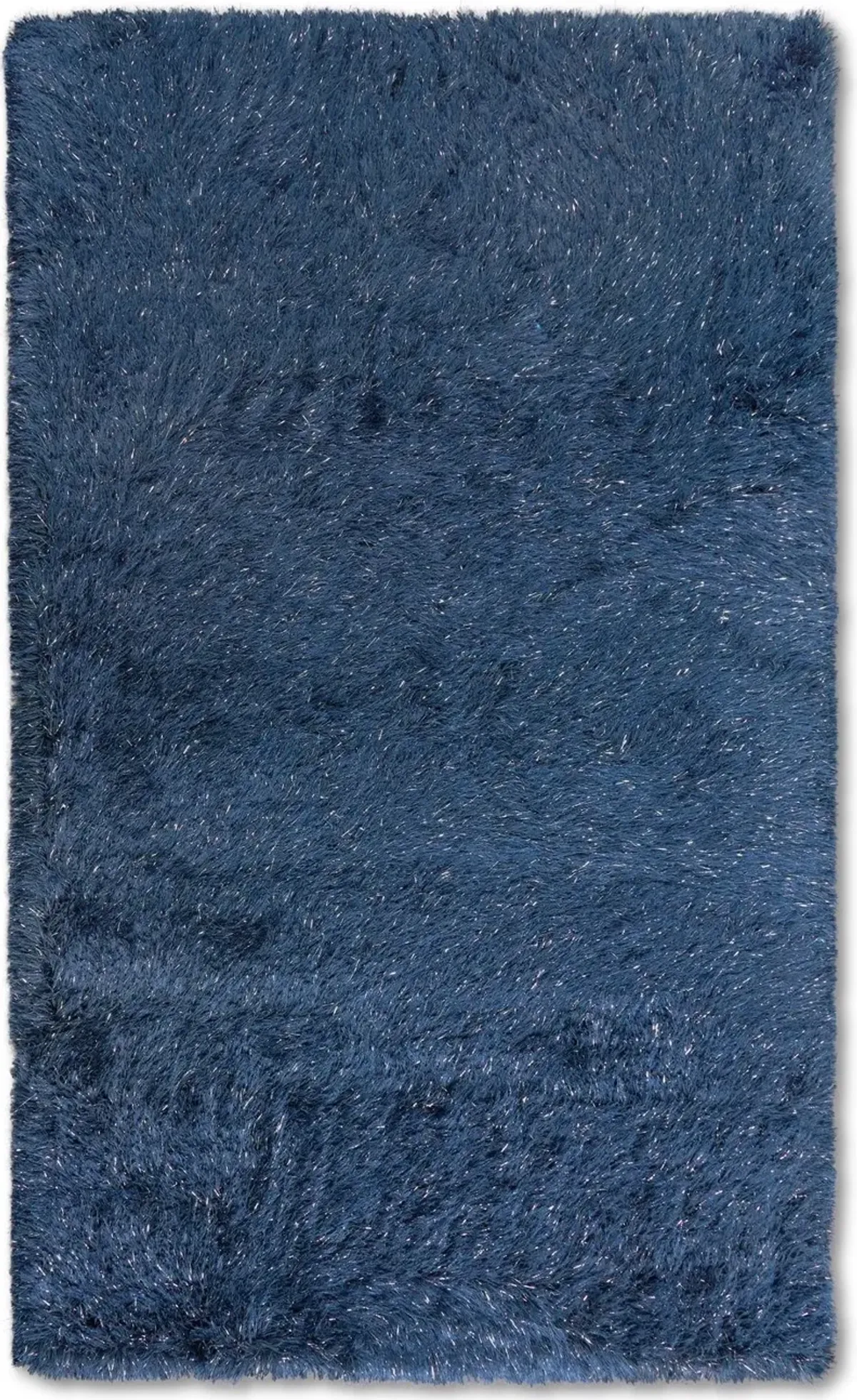 Glam 5' x 8' Area Rug - Blue