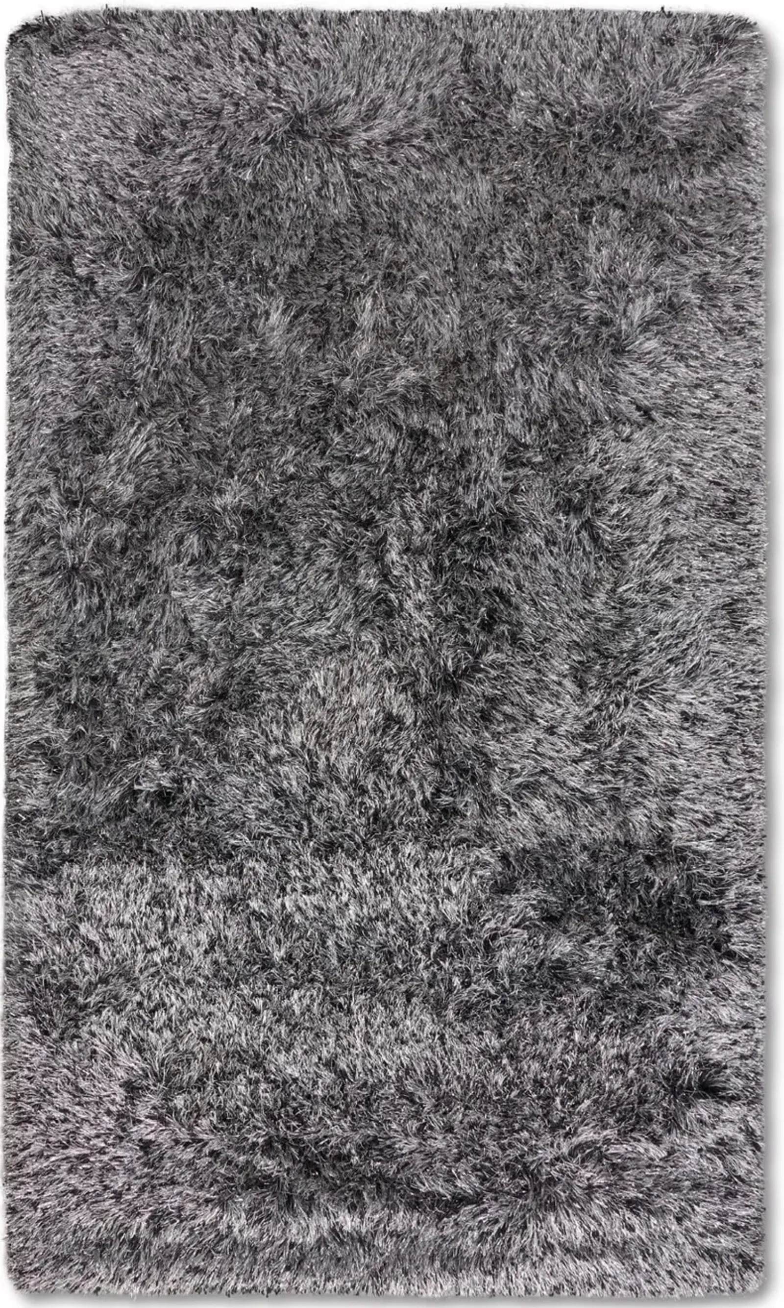 Glam 5' x 8' Area Rug - Black