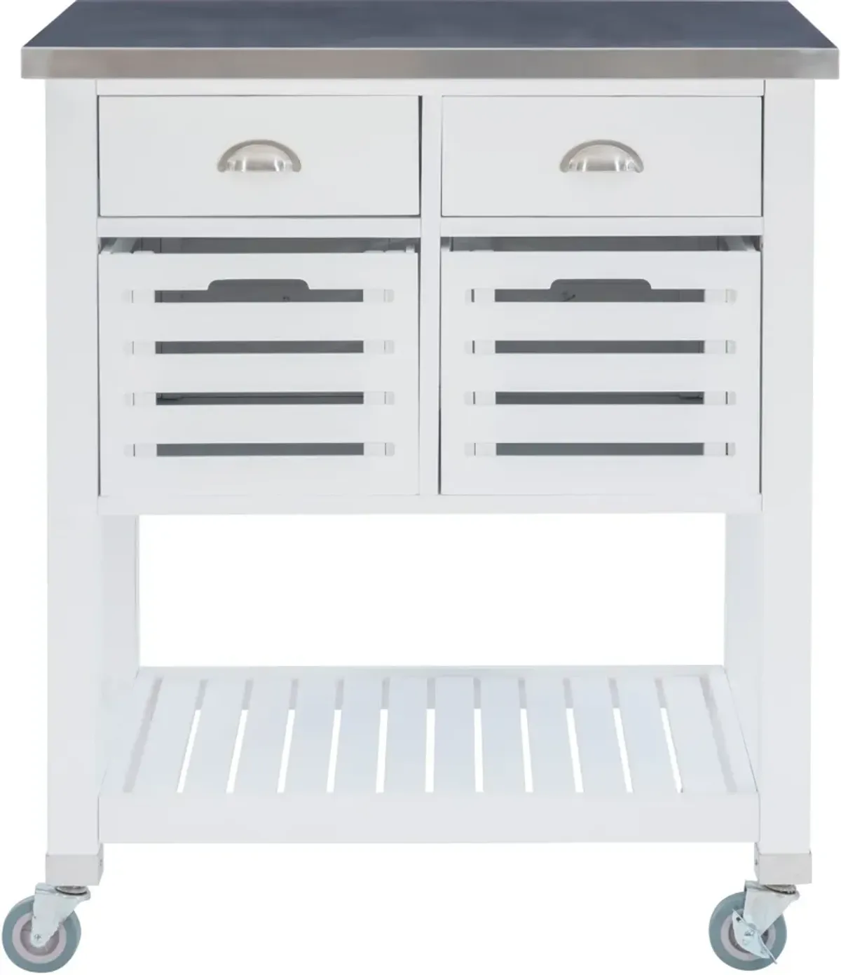 Brighton Kitchen Cart - White