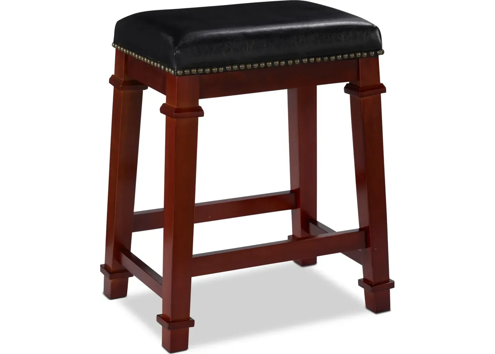 Caleb Counter-Height Stool - Black