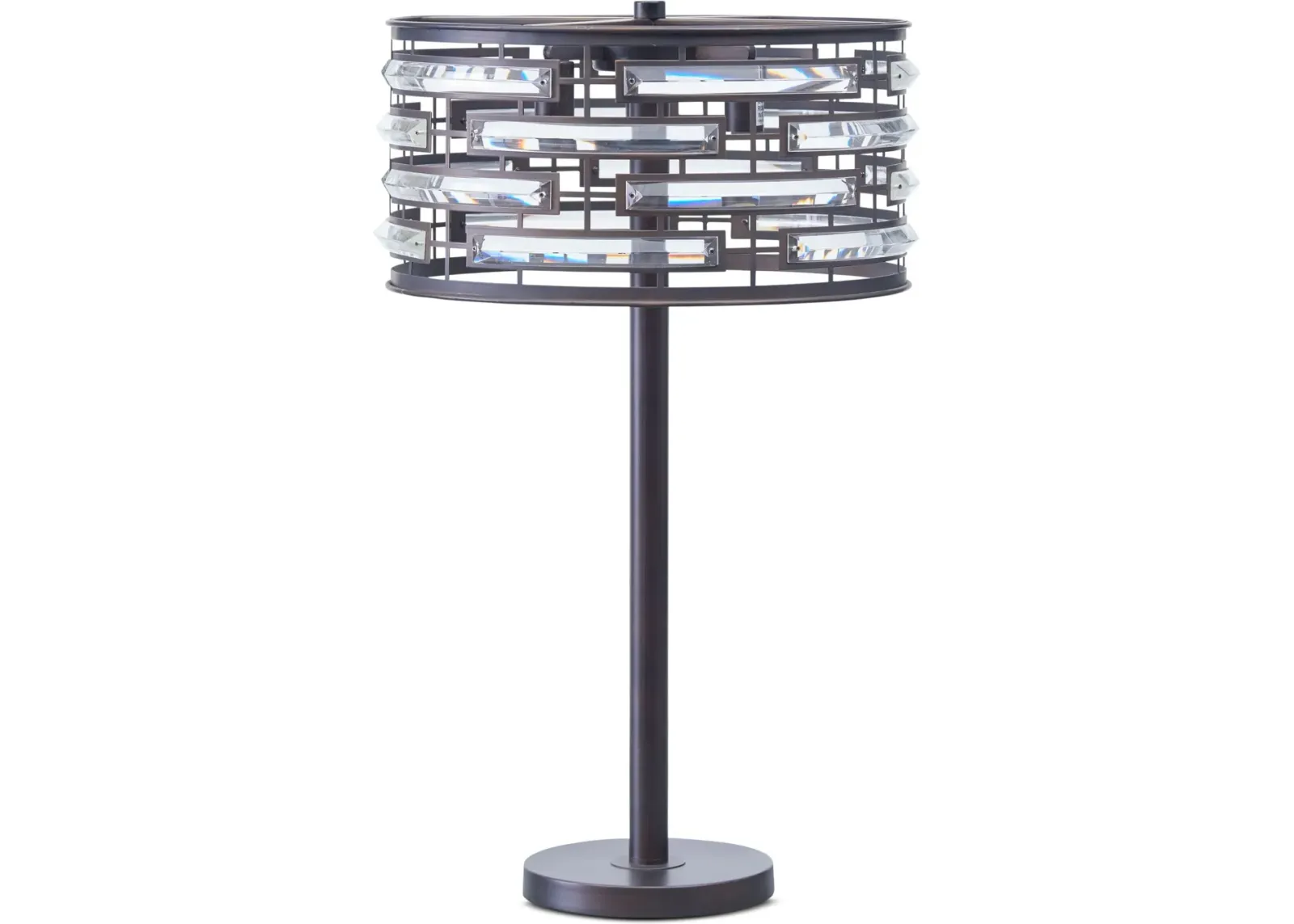 Crystal Bronze 28'' Table Lamp