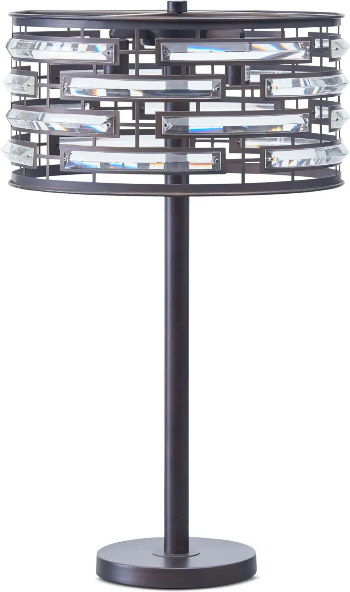 Crystal Bronze 28'' Table Lamp