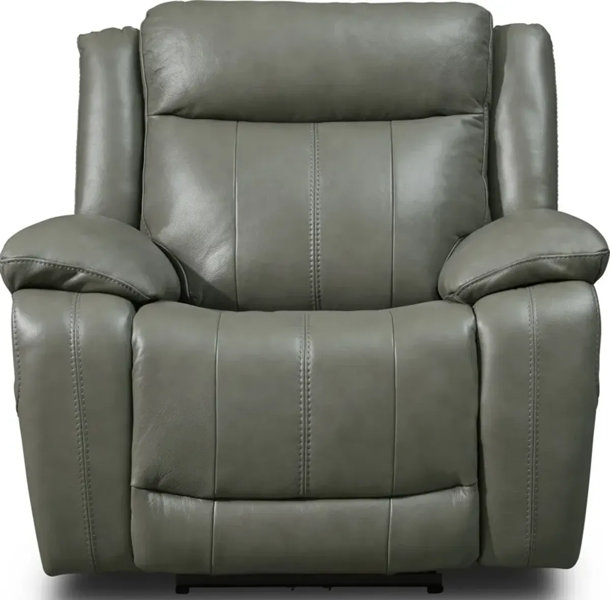 Vince Dual-Power Recliner - Gray