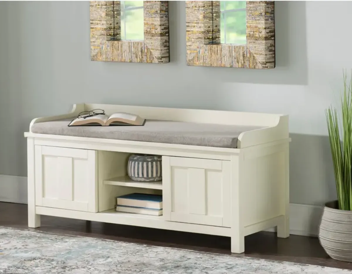 Fullerton Storage Bench