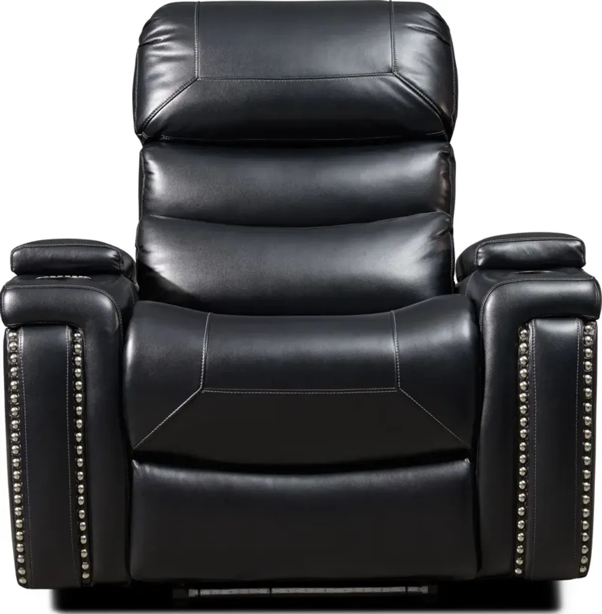 Jackson Manual Recliner - Black