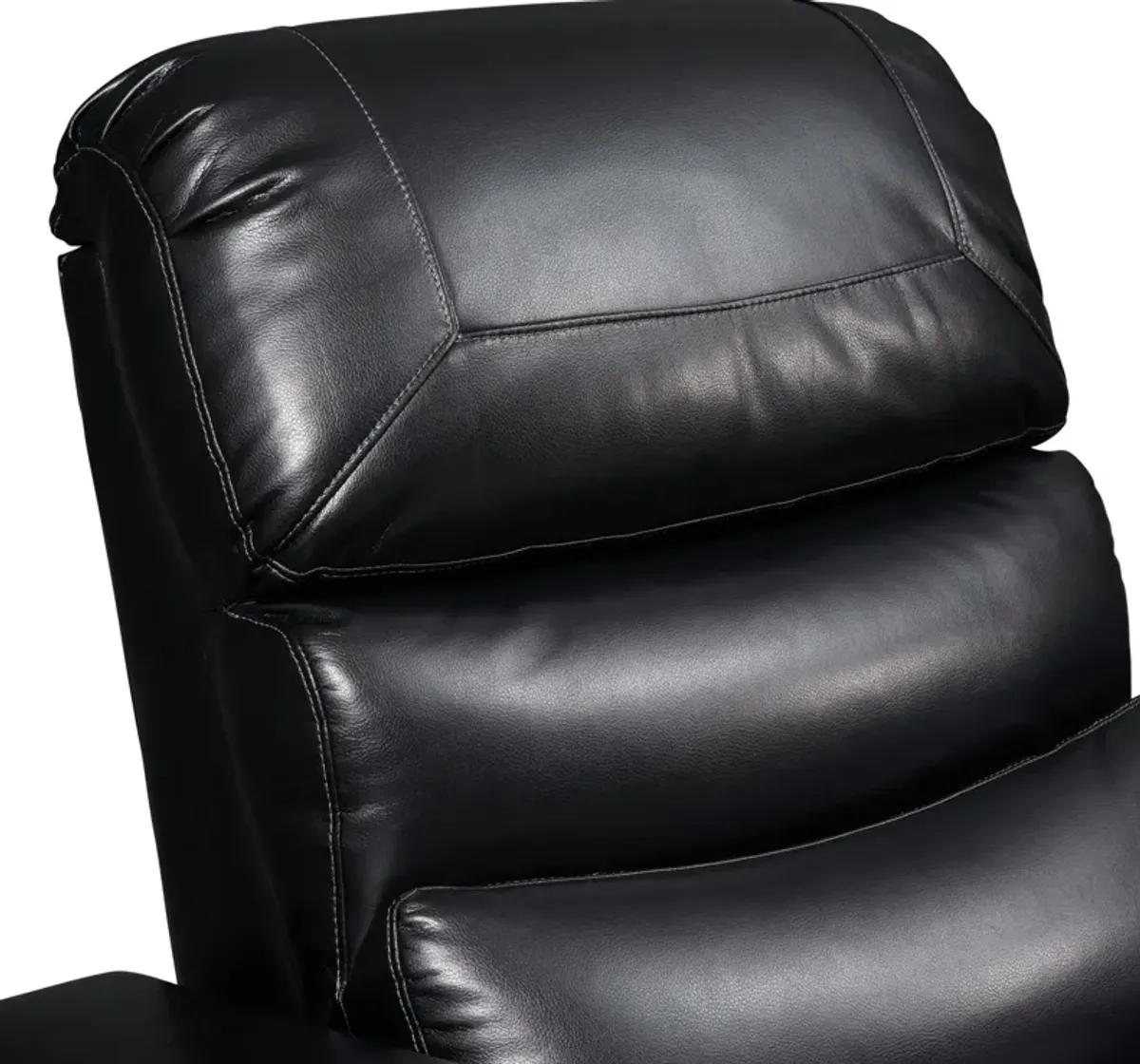 Jackson Manual Recliner - Black