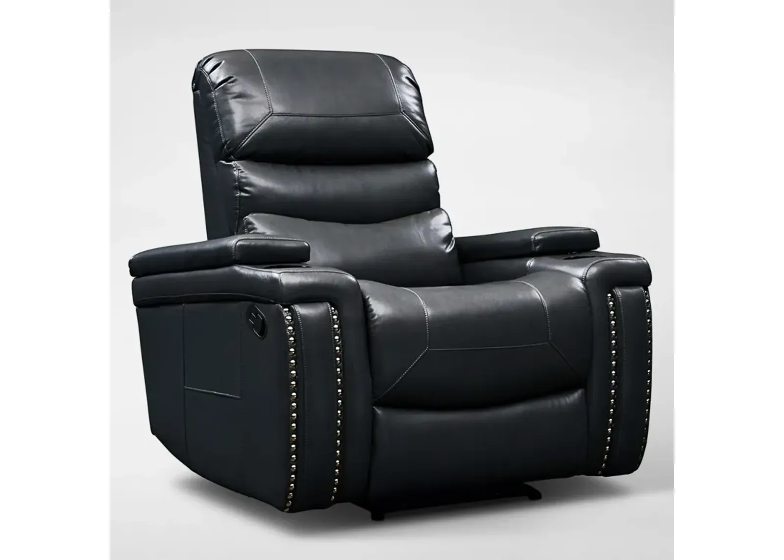 Jackson Manual Recliner - Black