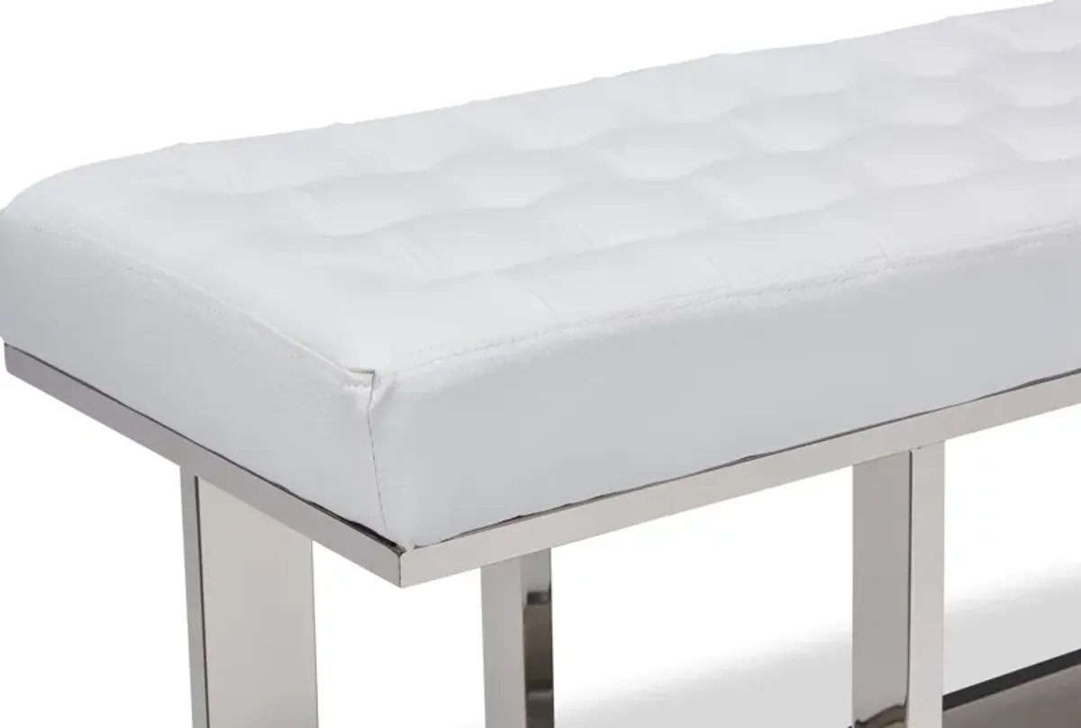 Concerto Bench - White