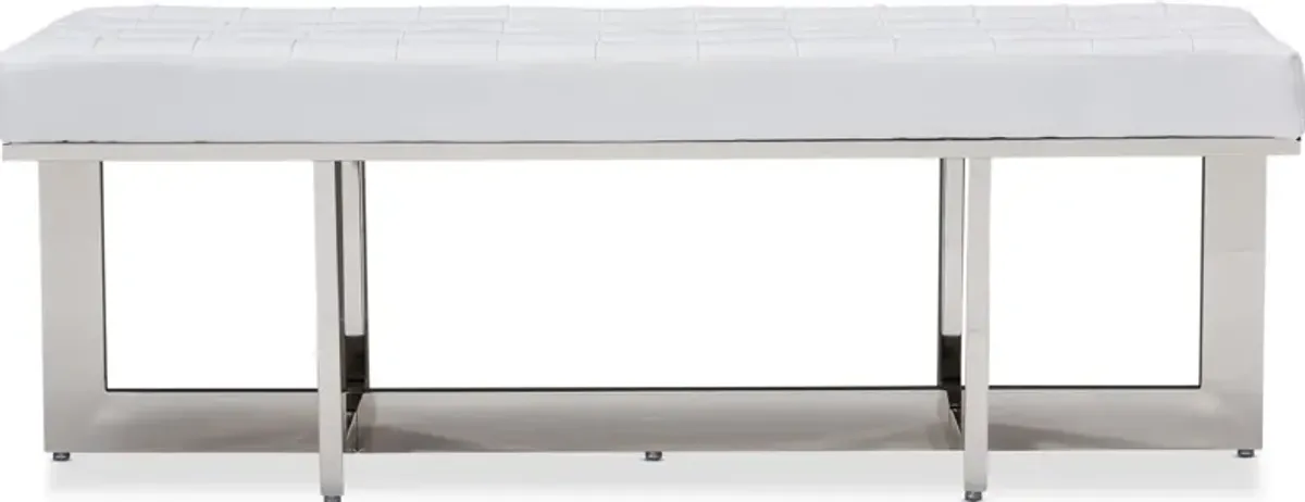 Concerto Bench - White