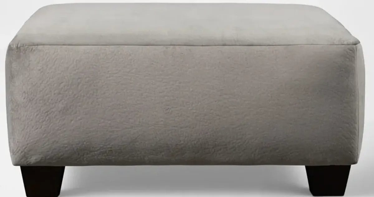 Cordelle Ottoman - Gray