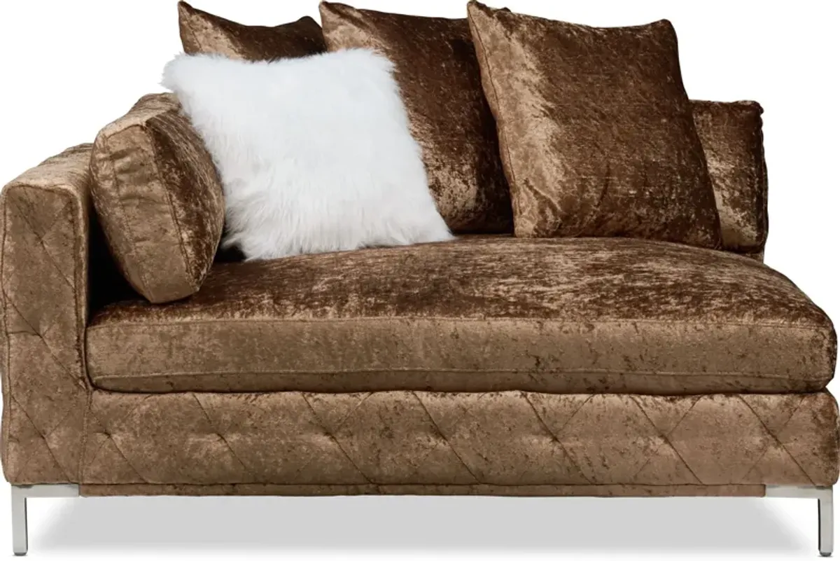 Myla Corner Sofa - Mushroom