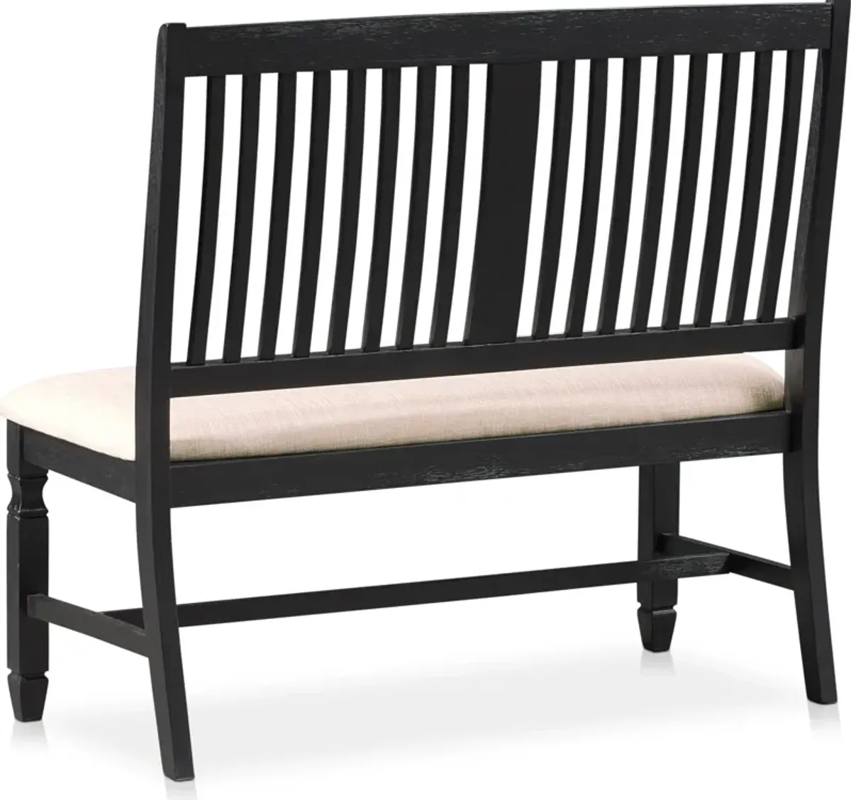 Glendale Dining Bench - Black