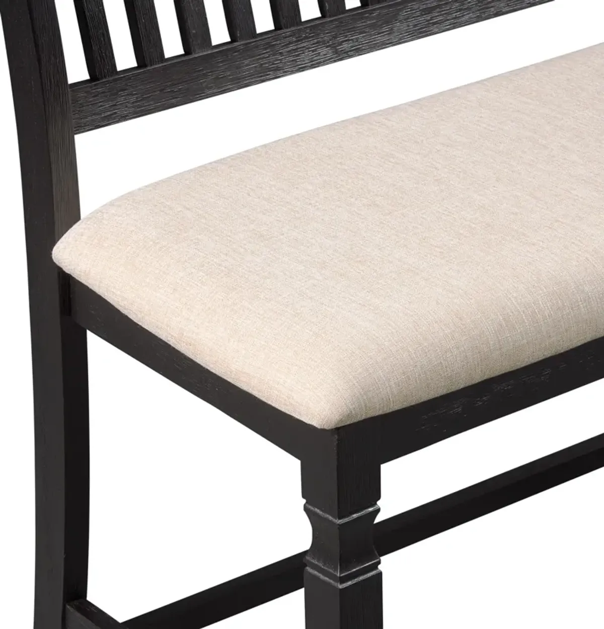 Glendale Dining Bench - Black