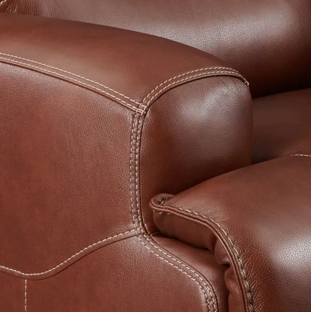 Preston Dual-Power Recliner - Caramel