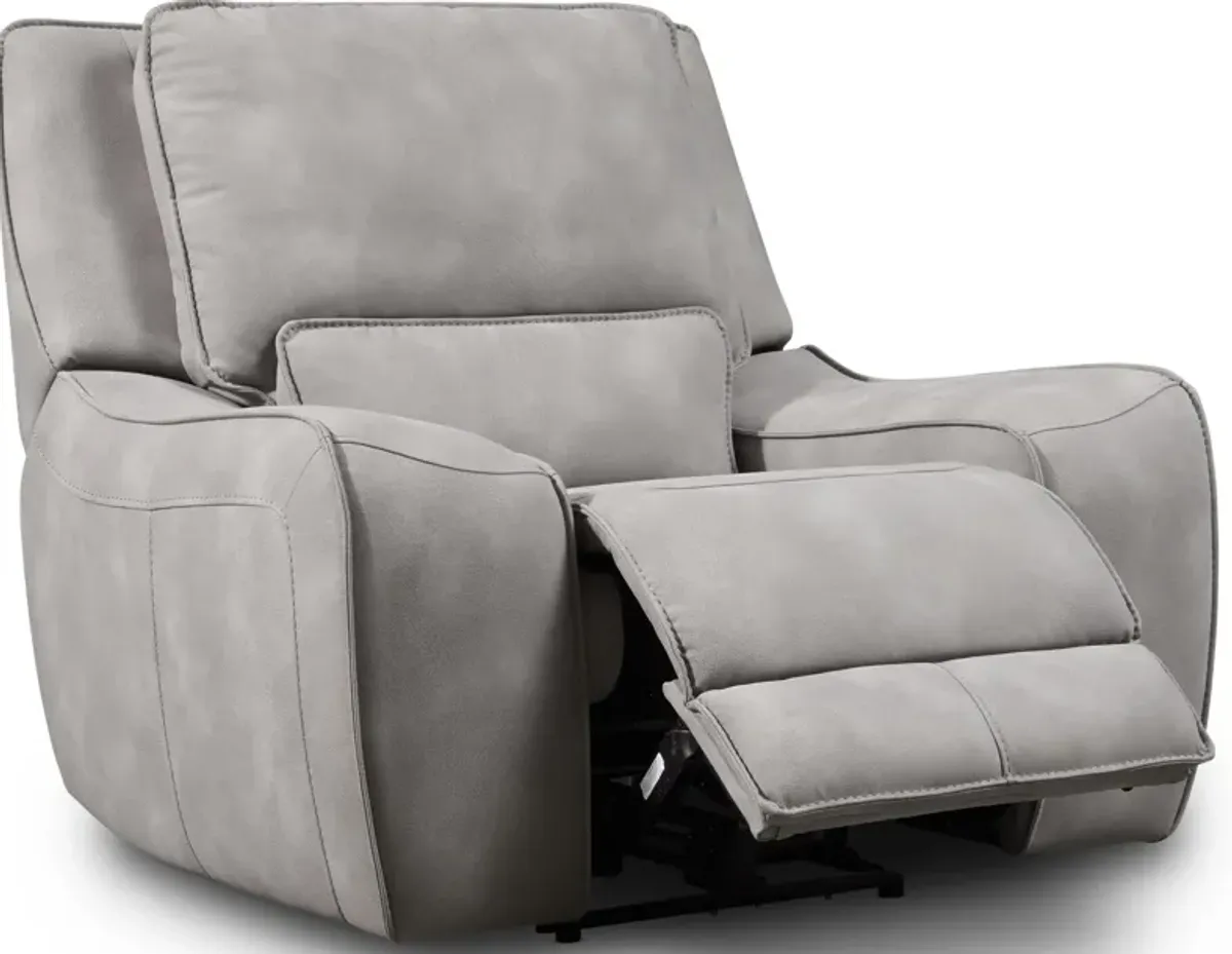 Holden Dual-Power Recliner - Stone