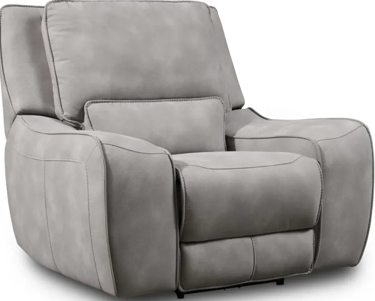 Holden Dual-Power Recliner - Stone