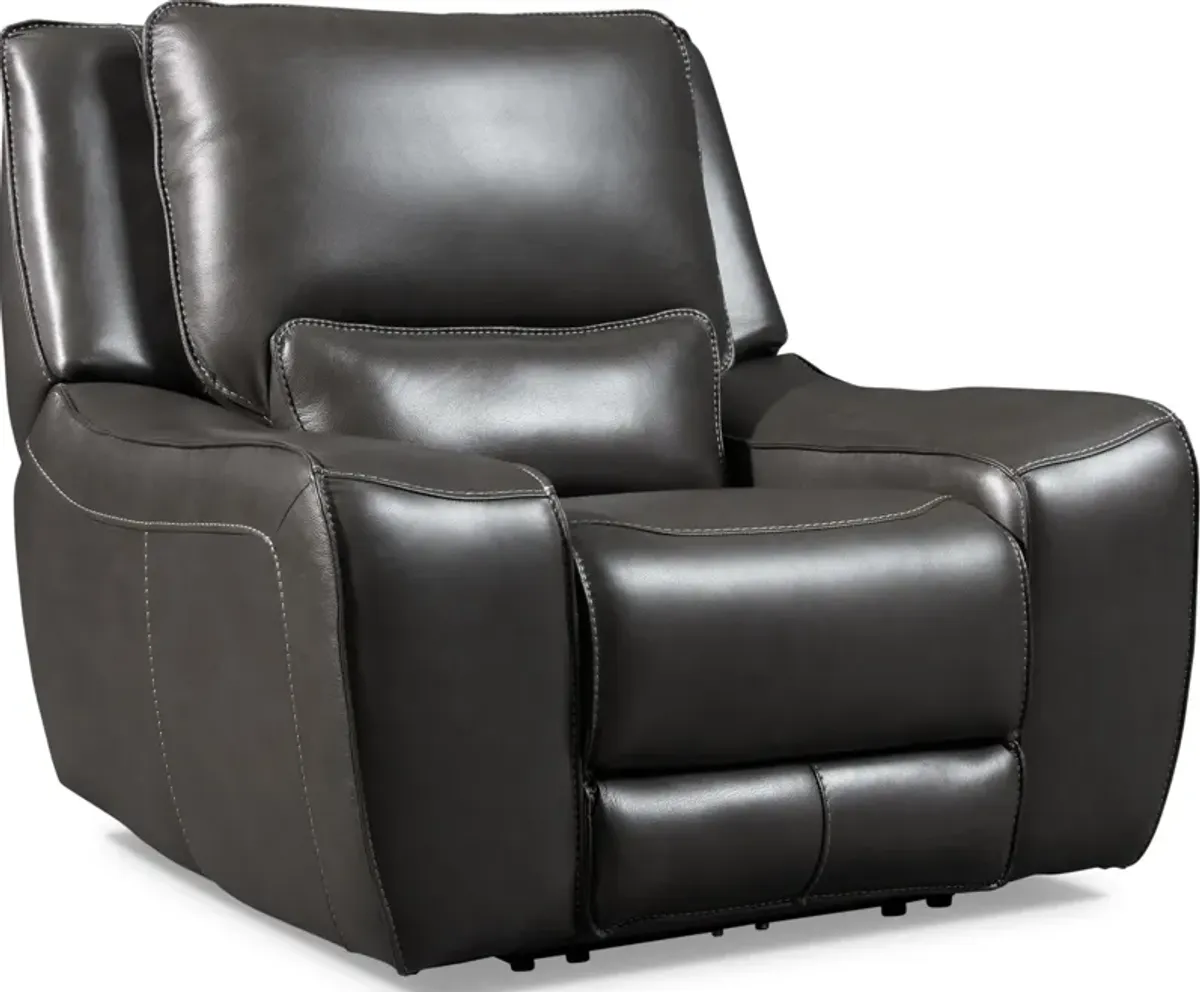 Holden Dual-Power Recliner - Gray