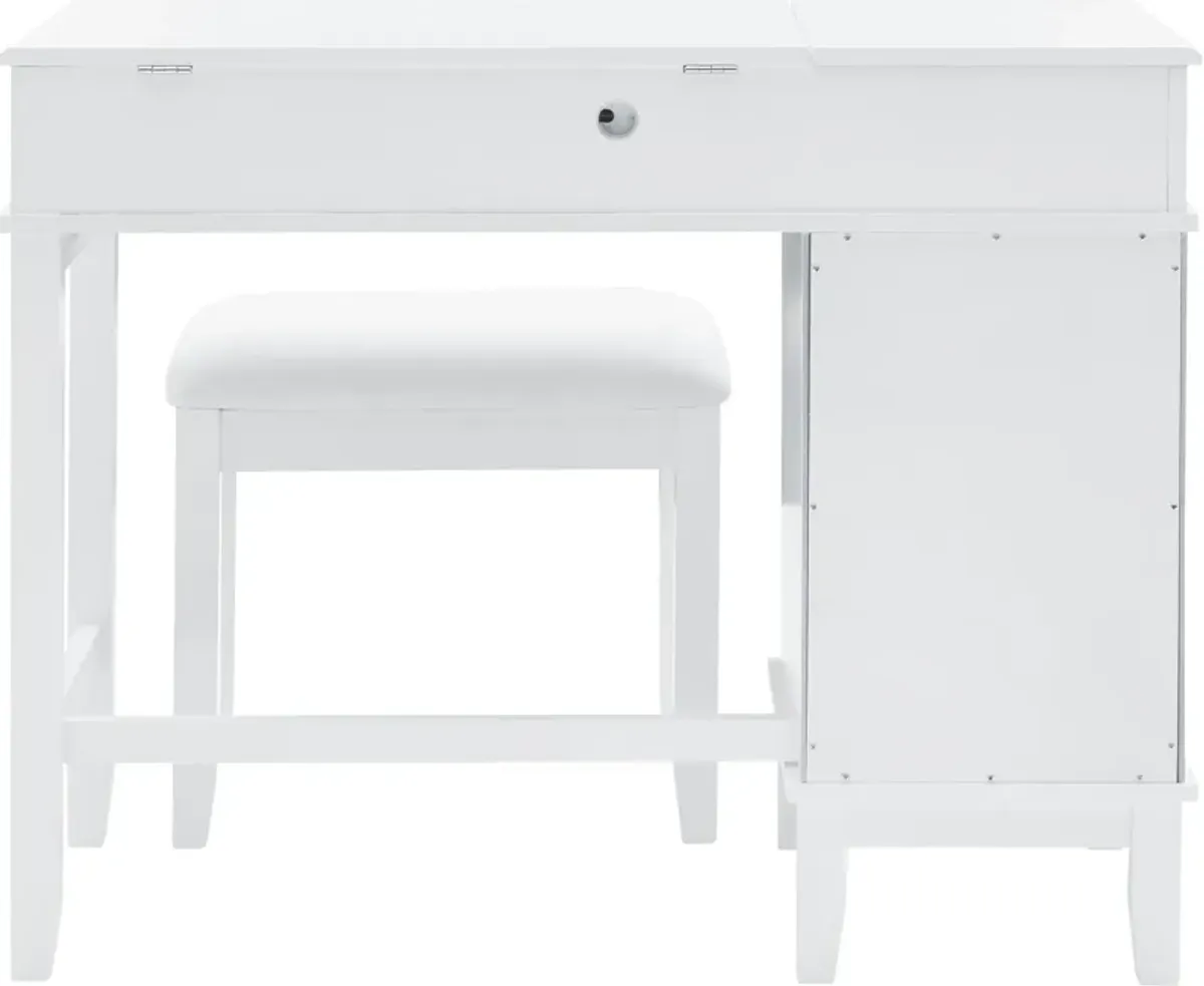 Jenna Vanity Desk and Stool