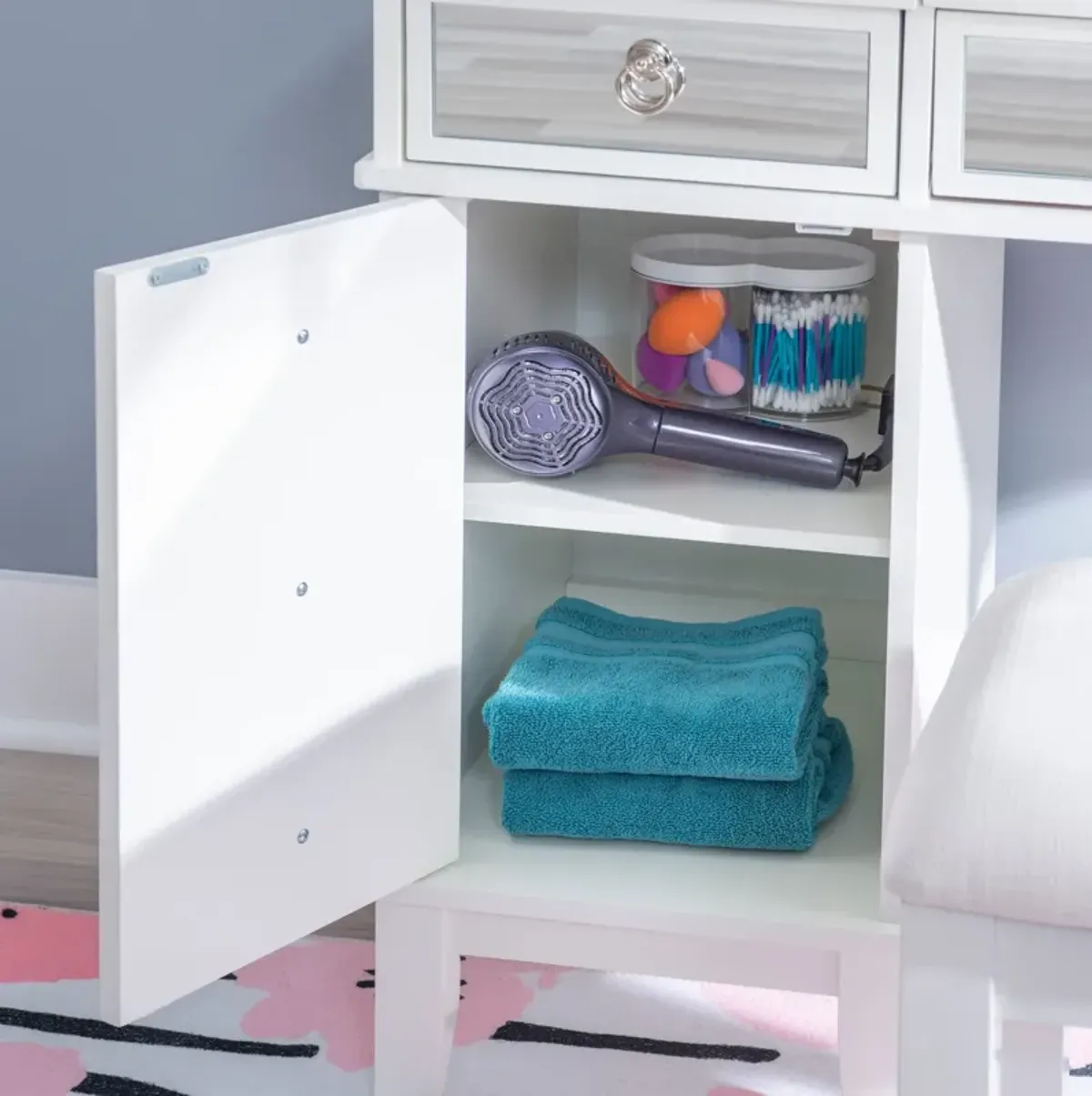 Jenna Vanity Desk and Stool