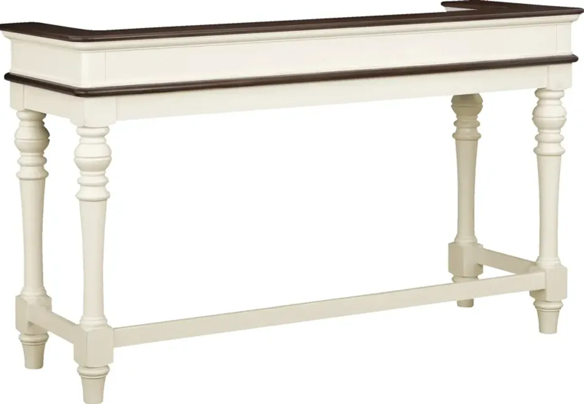 Charleston Console Table - White