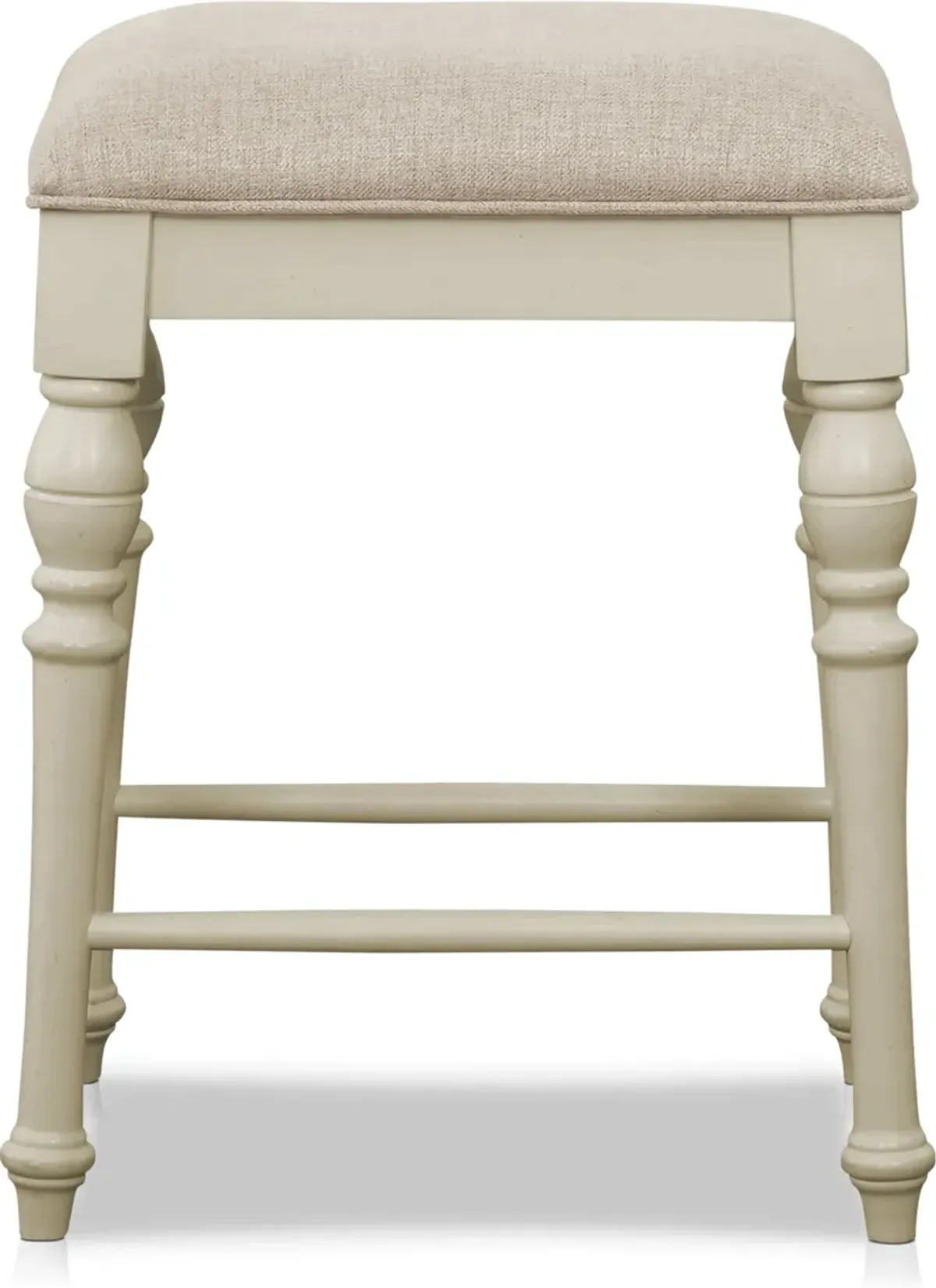 Charleston Stool - White