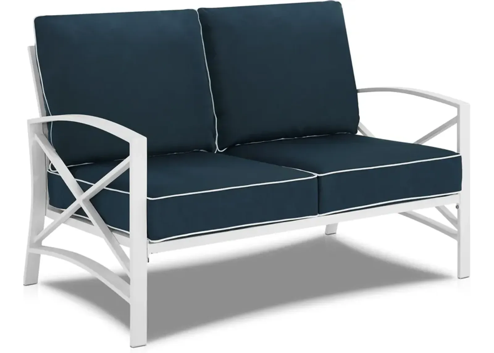 Clarion Outdoor Loveseat - Navy