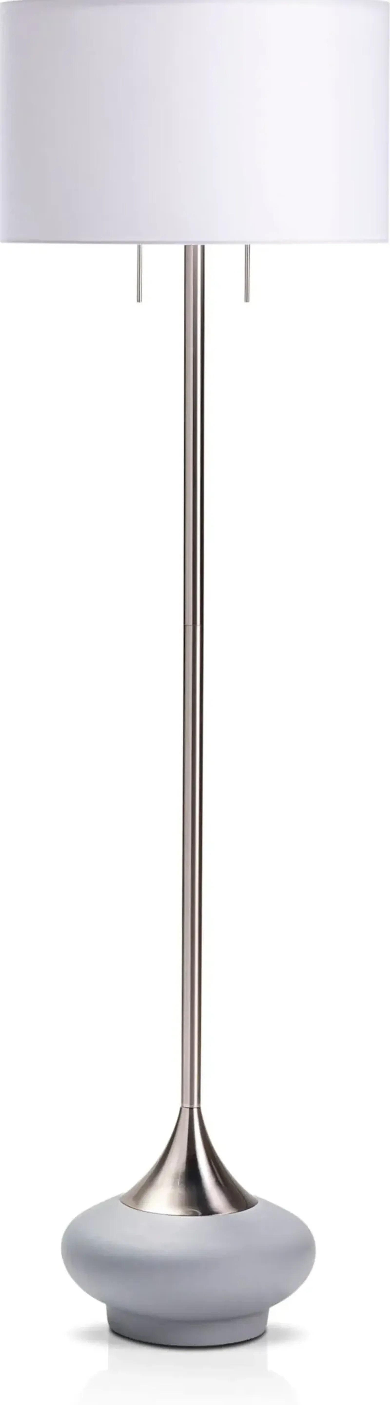 Concrete 63'' Floor Lamp