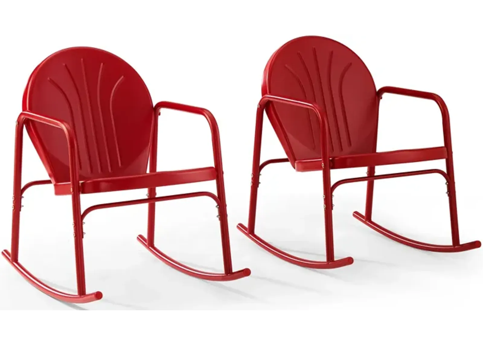 Kona Set of 2 Outdoor Rocking Chairs - Red