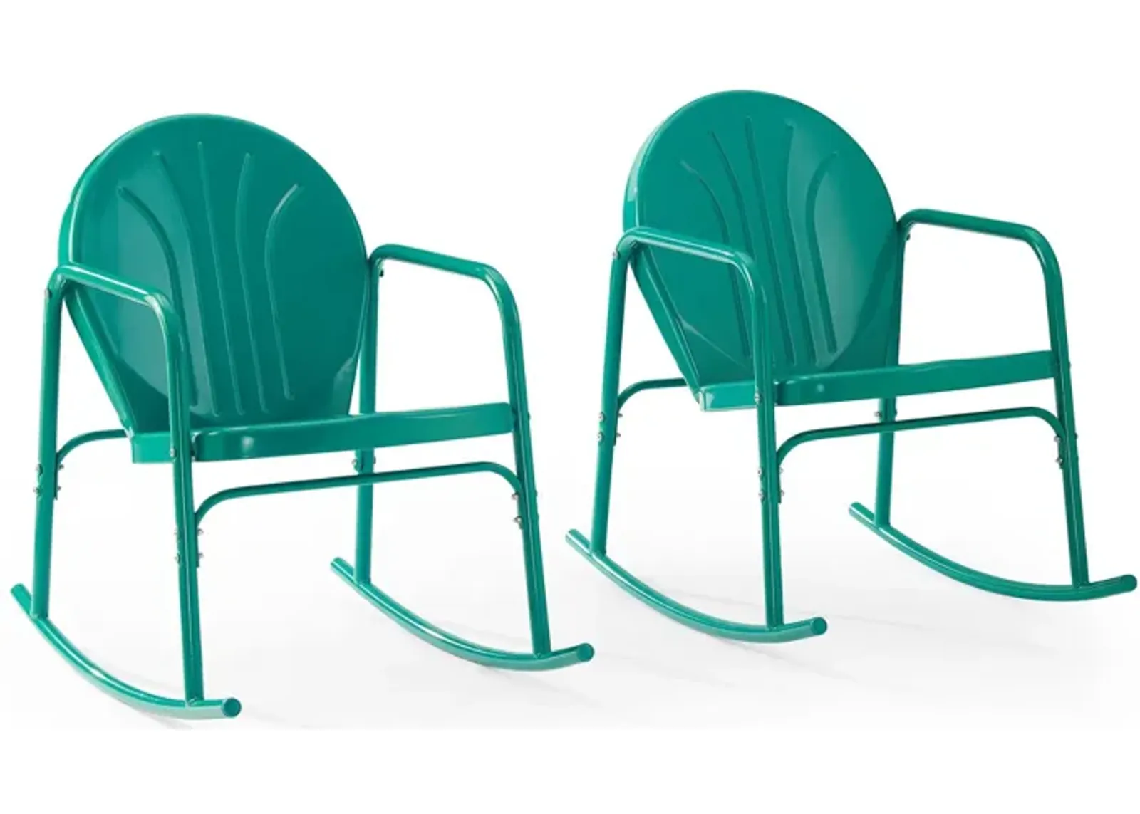 Kona Set of 2 Outdoor Rocking Chairs - Turquoise