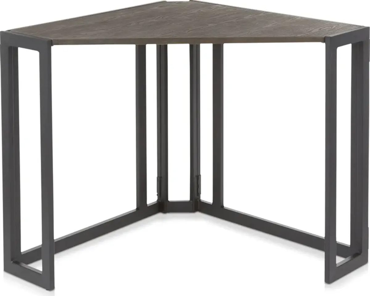 Miles Corner Desk - Black