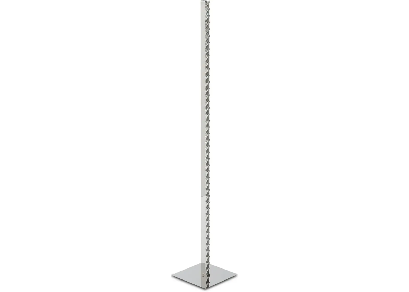 Crystal Rod 46'' Floor Lamp