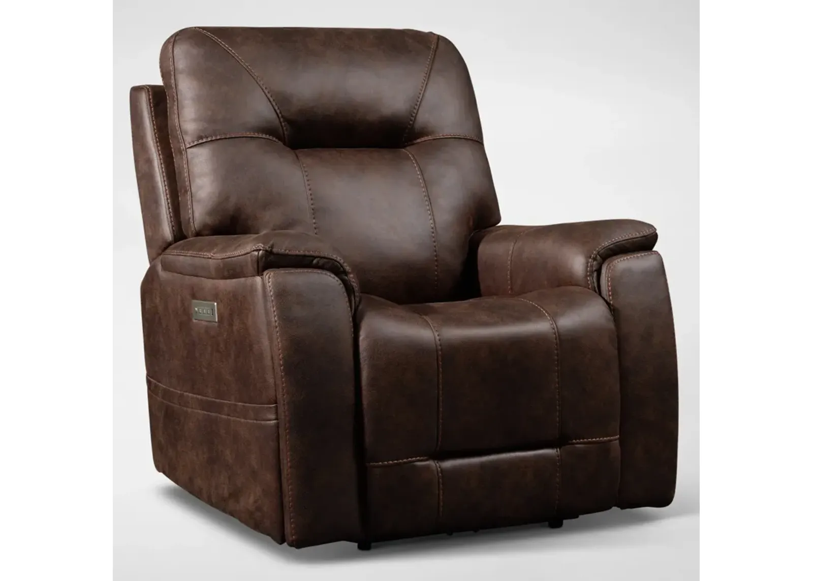 Jax Triple-Power Recliner - Walnut