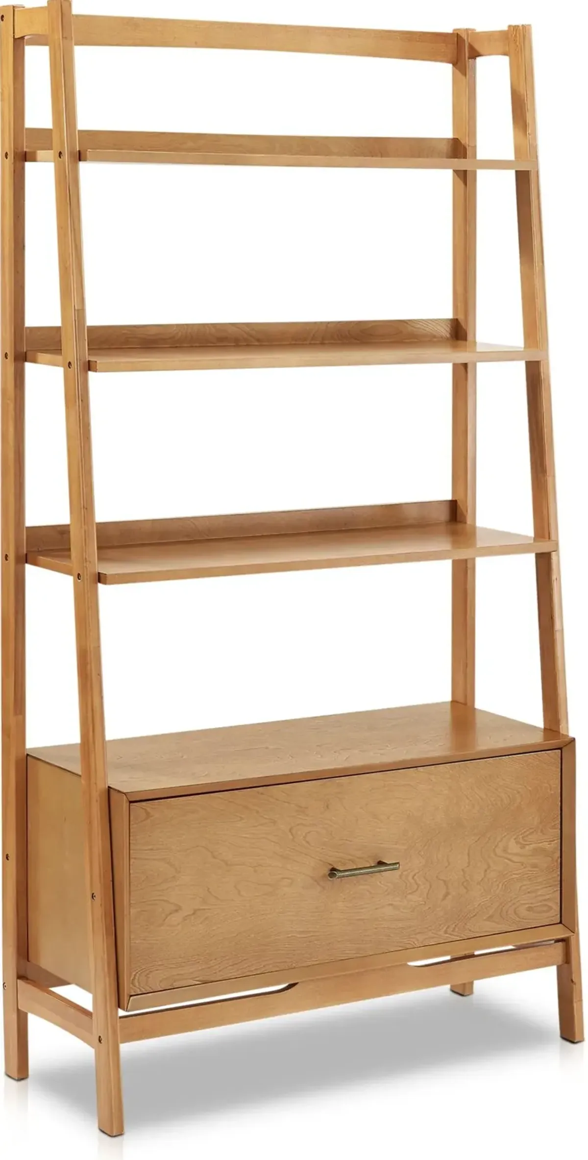 Bruce Large Bookcase - Light Wood