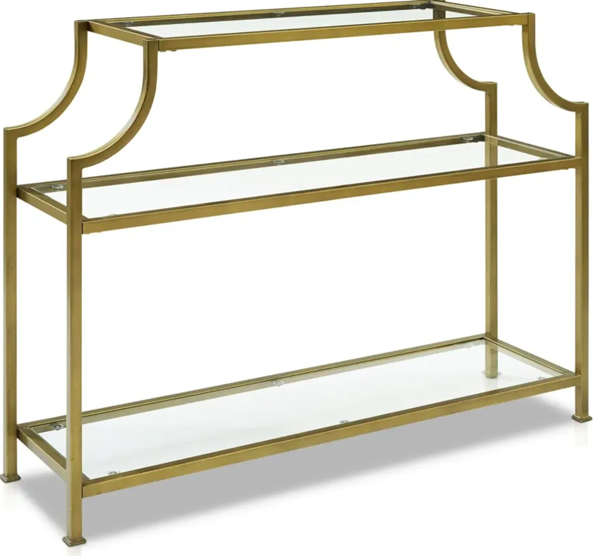 Shea Console Table - Gold