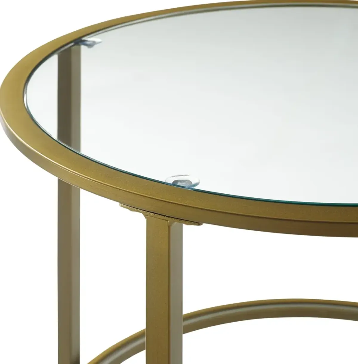 Shea End Table - Gold