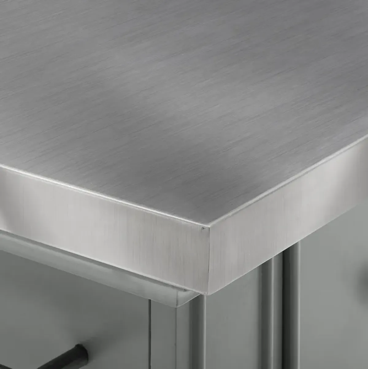 Wells Kitchen Island - Gray