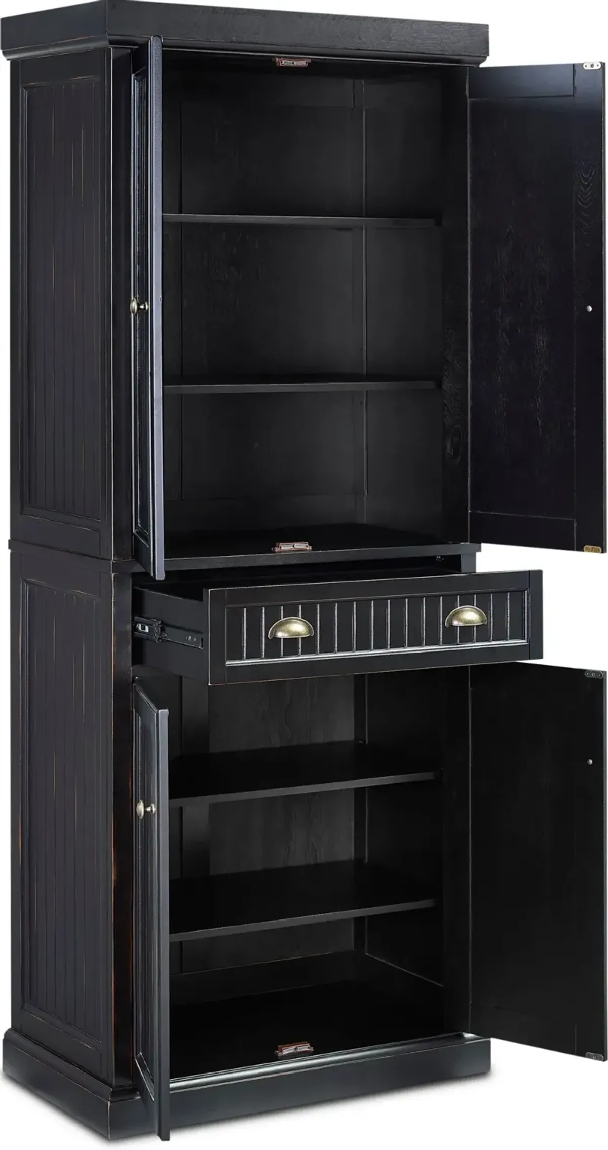 Deluz Kitchen Pantry - Black