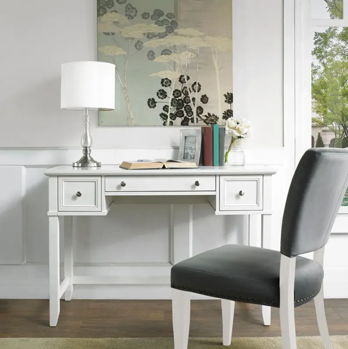 Leia Desk - White