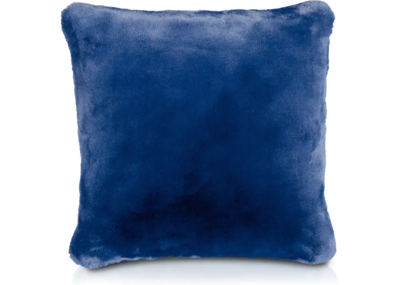 Faux Fur Pillow - Big Bear Blue