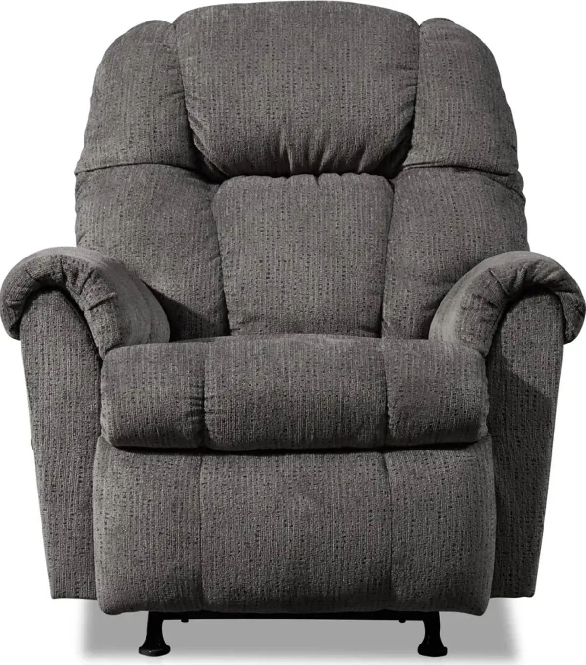 Clyde Manual Recliner - Charcoal